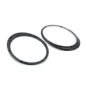 Cerclages de phare Mini Cooper R56 R57 R55 R58 R59 Piano Black ou Chrome