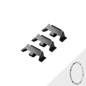 6 x Clips fixation de cerclages de phare MINI Cooper 2ème & 3ème GEN