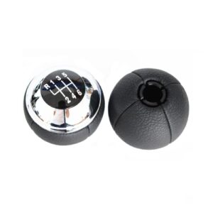 Pommeau de vitesse MINI Cooper R50, R52 Cooper S R53 - 2001 à 2008 Noir-Chrome