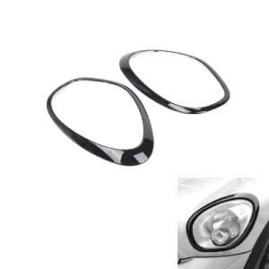 Cerclages de phares MINI R60 R61 Countryman - Paceman - Noir Brillant ou chrome