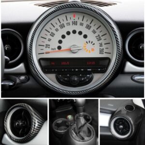 Kit décoration intérieur Style Fibre de carbon - MINI Cooper R55 R56 R57 R58 R59