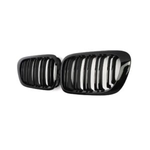 Grilles de calandre Noires BMW Série 3 E46 3 portes 1999-2003 (Pré-facelift)