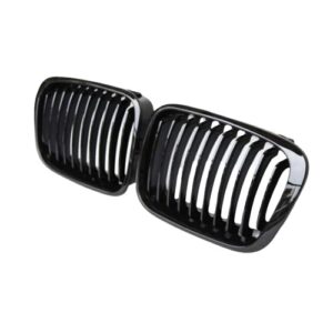 Grilles de calandre Noires BMW Série 3 E46 Berline, Touring (98-01) E46 Compact (01-05)