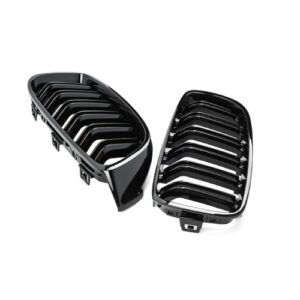 Grilles de calandre Noires BMW Série 4 F32 F33 F36 F80 F82 F83 2012-2020