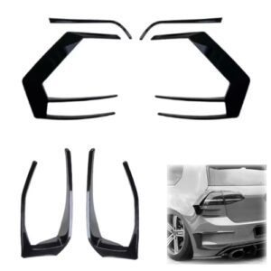 Décorations de pare-choc arrière pour Volkswagen Golf 7 & 7.5 7 R GTI