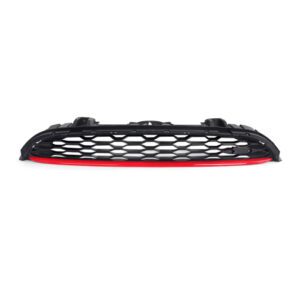 Calandre nid d'abeille Noire & Rouge pour MINI Cooper F55 F56 F57 2014-2021
